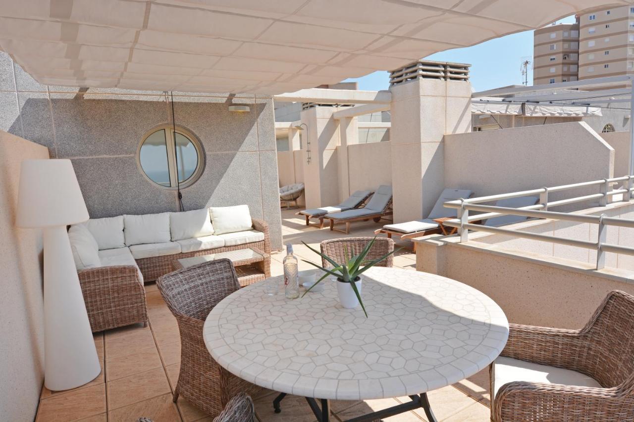 Luxury Beachfront Penthouse By Nras El Campello Exterior foto
